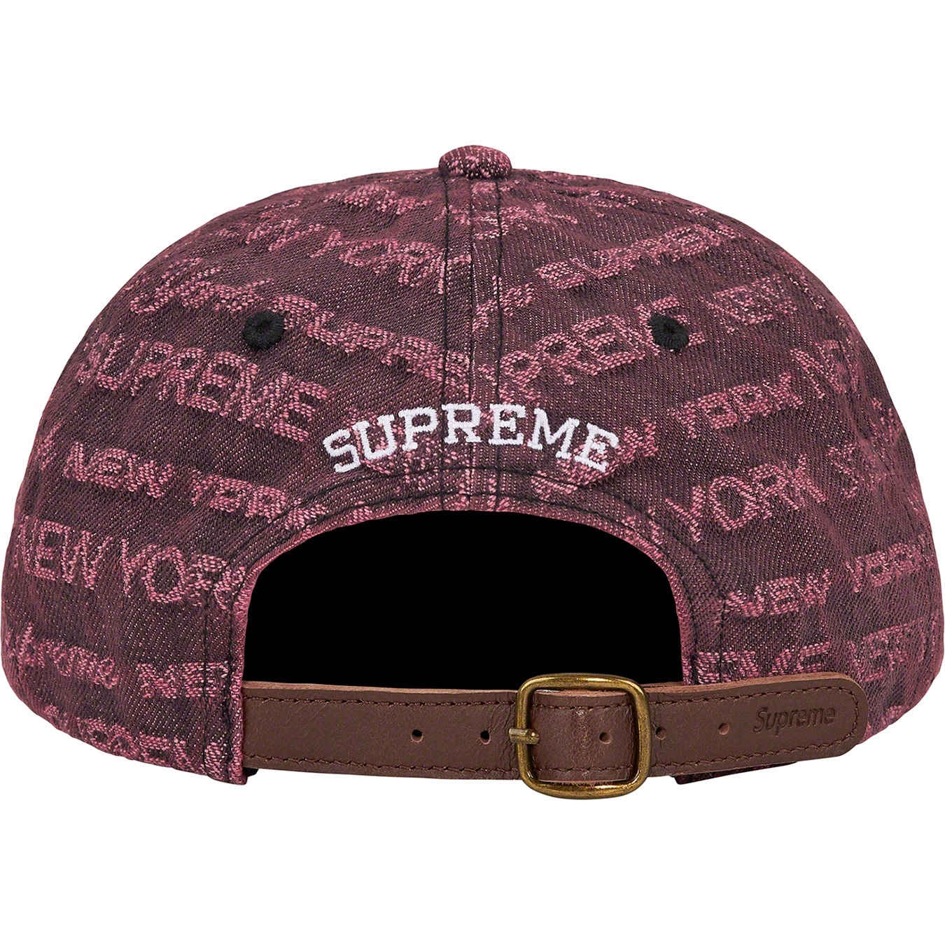 Multi Type Jacquard Denim 6-Panel view 7
